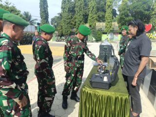 Kodim 1406/Wajo Gelar Apel Pasukan dan Materiil, Pastikan Kesiapsiagaan Personel dan Alutsista